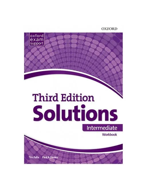 -21-.SOLUTIONS INTERMEDIATE -WORKBOOK- THIRD ED. - (9780190541873)