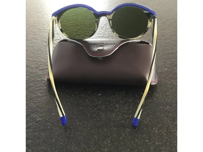 Autre Marque Gafas de sol Estampado de cebra 
