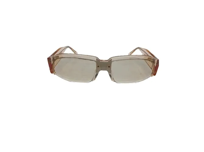 Autre Marque NON SIGNE / UNSIGNED Gafas de sol T.  el plastico Beige 