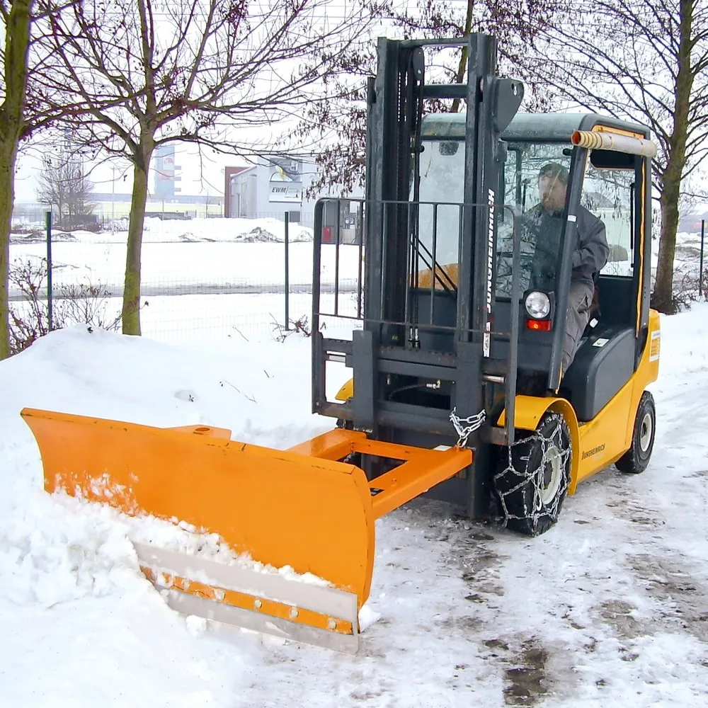 Bauer® Arado quitanieves para carretilla elevadora ejes plegables de resorte, anchura de pala 1.500 mm