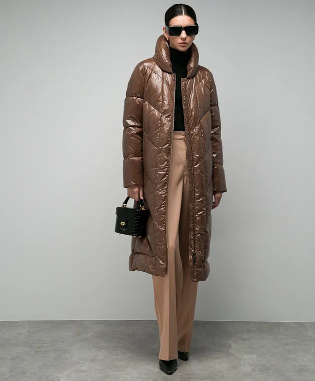 Be Florence Brown down jacket