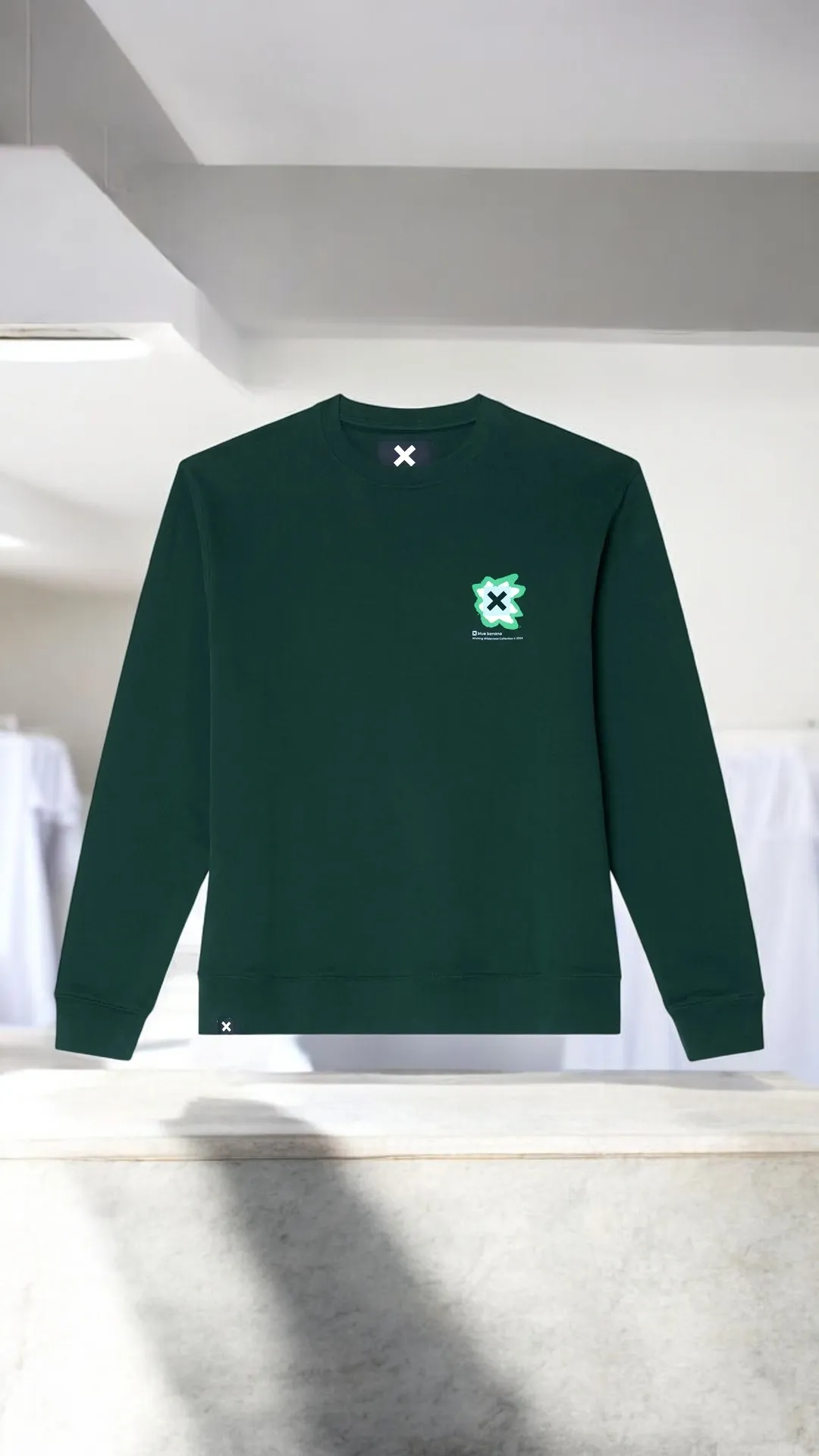 Blue Banana Brand – Sudadera Cosmic verde