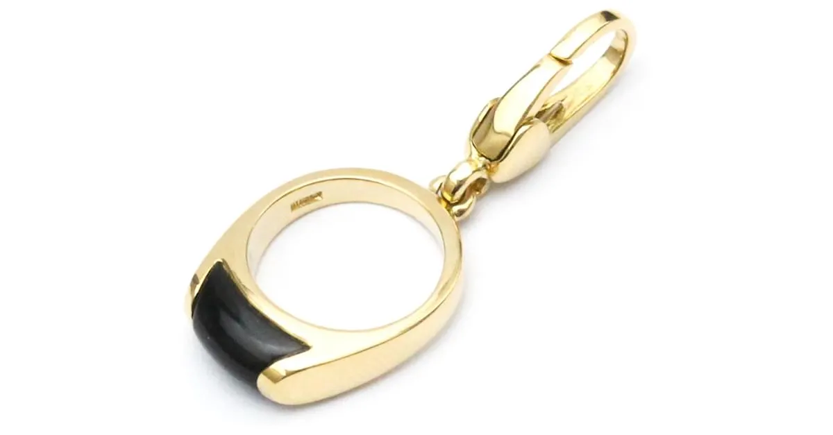 Bulgari Collar Péndulo Charm Tronchetto Bvlgari Dorado 