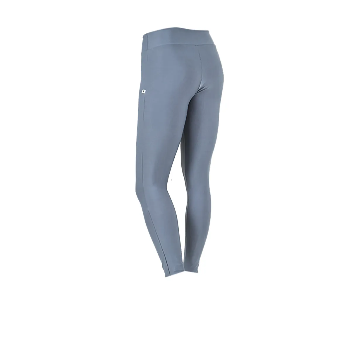 Calza One Step Con Cintura Legging Mujer Gris