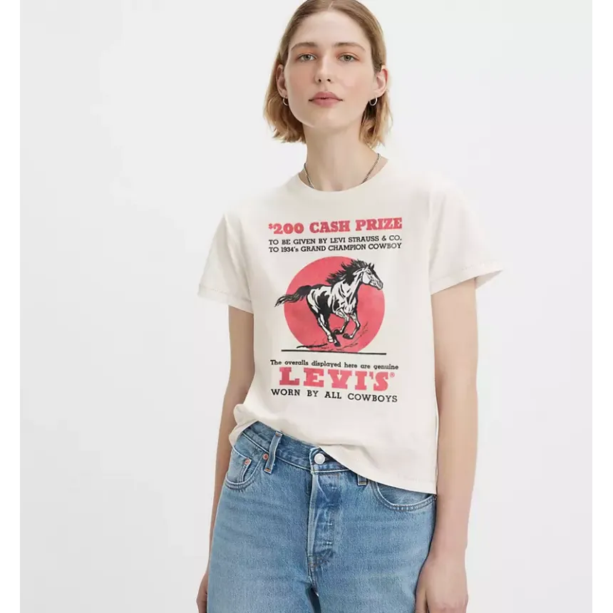 Camiseta Levi´s Clásica Para Mujer