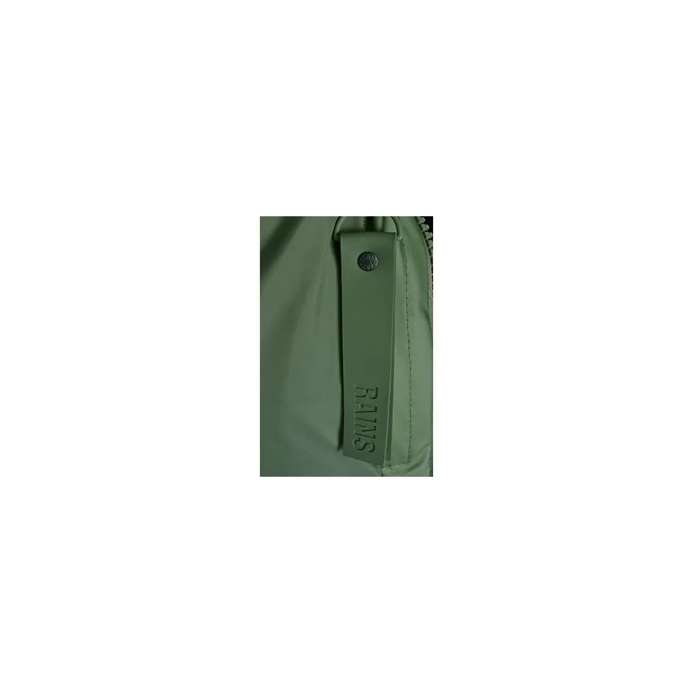 Chaleco Impermeable Unisex Rains BOXY PUFFER VEST Color Evergreen / Kaki