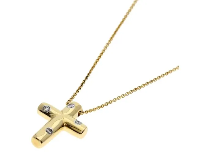 Collar de diamante Dots Cross de Tiffany & Co. 
