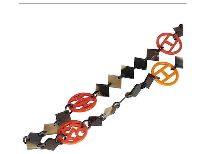 Collar Hermès Castaño 