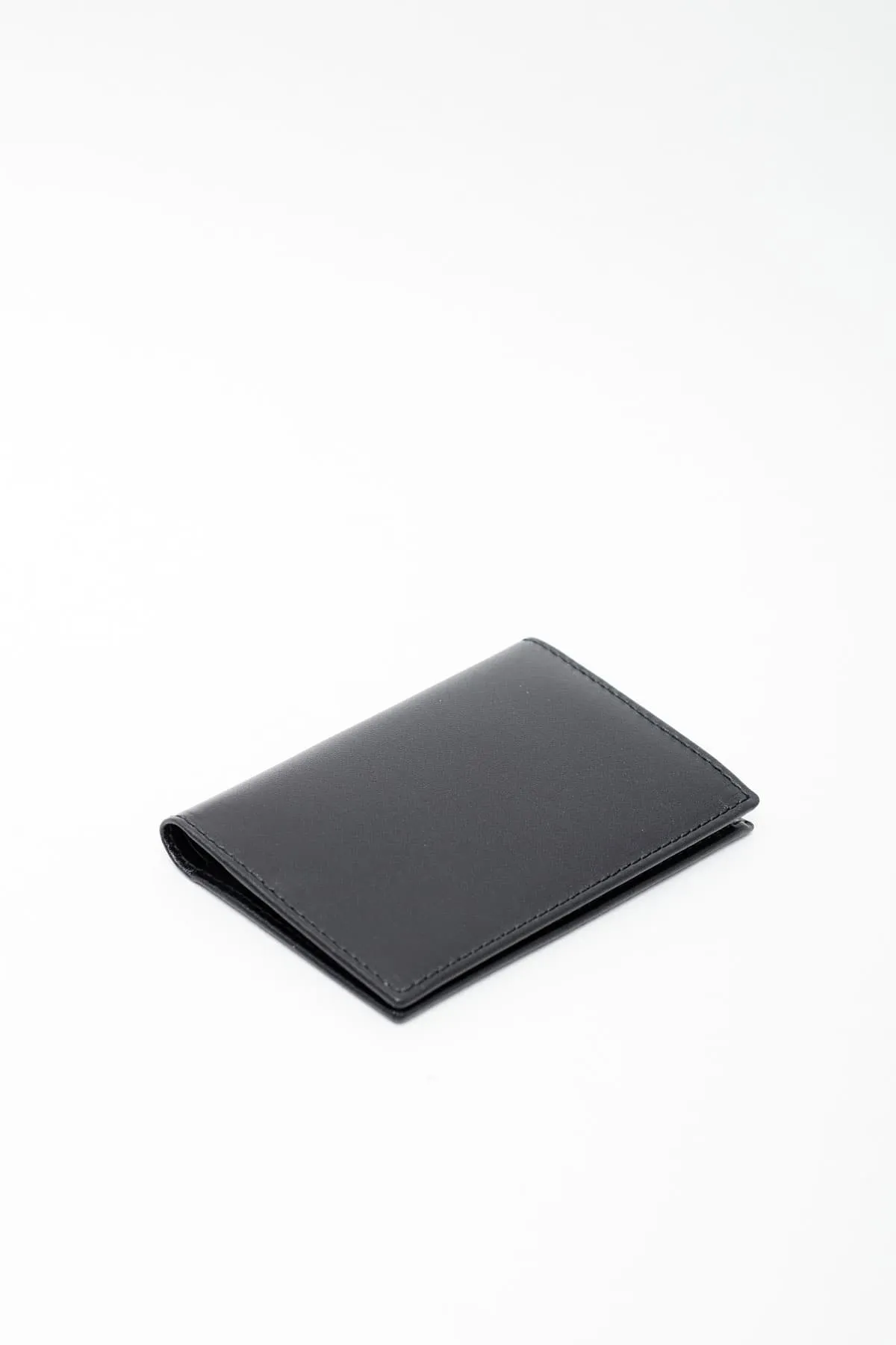 COMME DES GARCONS WALLET BLACK SA6400 CARDHOLDER
