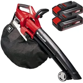 Einhell - GE-CL 36 Li E PXC - Soplador de jardín sin baterías y cargadores, Li-Ion, 18 V, - ah, 195 m3 / h, Velocidad ajustable 