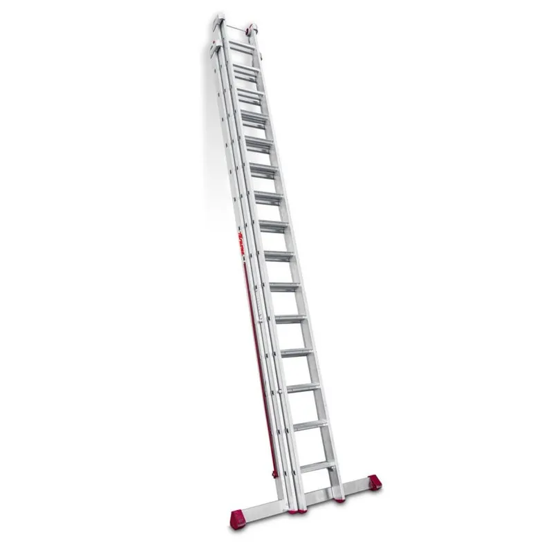 Escalera profesional multiusos 3 tramos Faraone | 14+15+15 peldaños