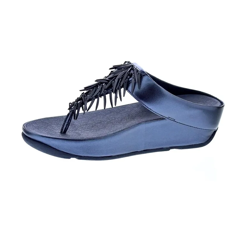 FitFlop Sandalias Mujer Rumba Beaded Azul