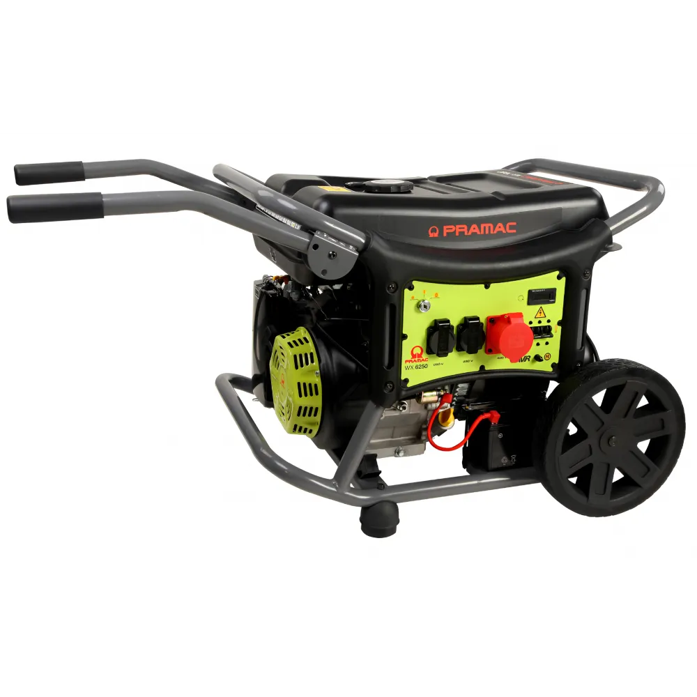 Generador AVR Pramac WX 6250 ES | Gasolina