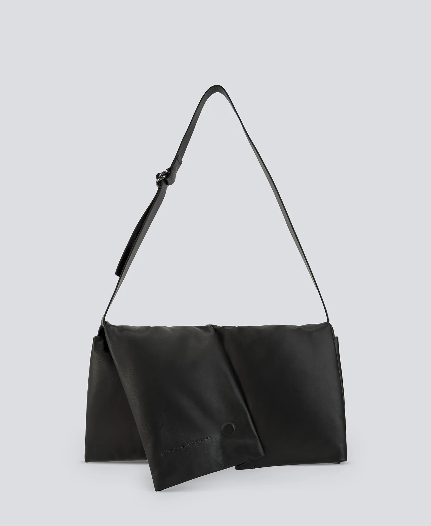 Maxi bandolera en piel responsable mujer