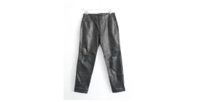 Pantalones cortos de cuero J Brand Negro 