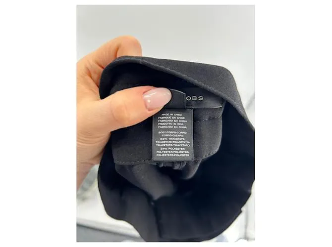 Pantalones cortos MARC JACOBS.US 0 SINTÉTICO Negro 
