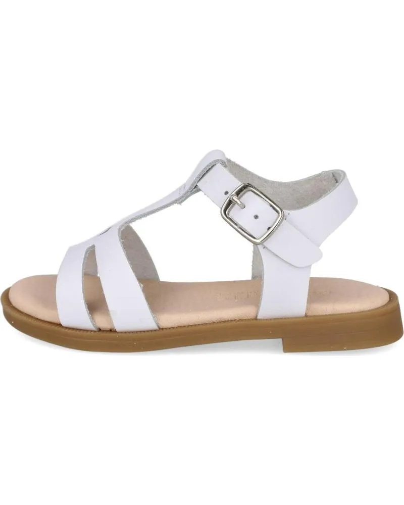 Sandalias L&R SHOES  de Niña LR SHOES 15260 SANDALIAS NINA  BLANCO