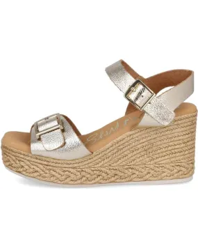 Sandalias OH MY SANDALS  de Mujer 5459 SANDALIAS DE CUNA ALTA MUJER  DUNA CHAMPAN