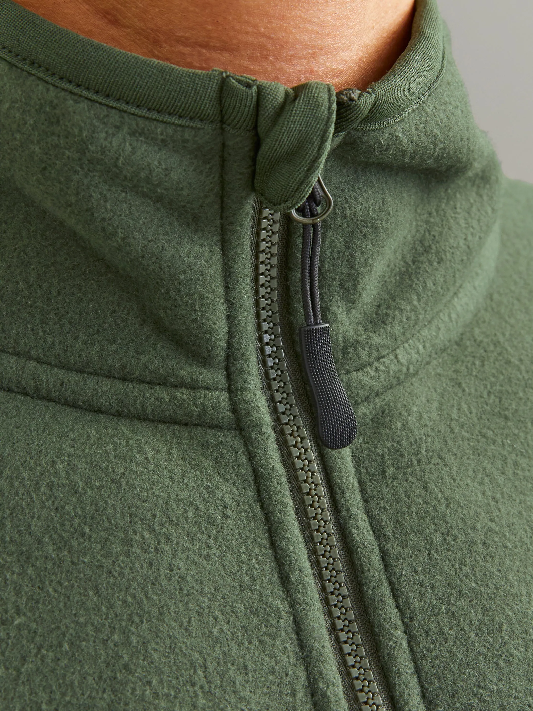 Sudadera de polar Logotipo | Verde oscuro | Jack & Jones®
