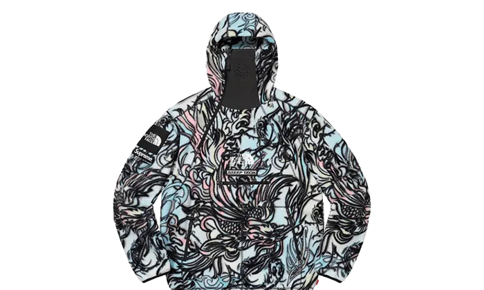 Supreme The North Face Steep Tech Fleece Pullover Natural