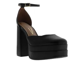 Tacones Vizzano 7286 Negro  Para Mujer