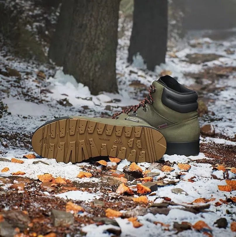 zapatos adidas Performance Terrex Snowpitch Cold.RDY - Olive Strata/Bronze Strata/Semi Impact Orange - men´s