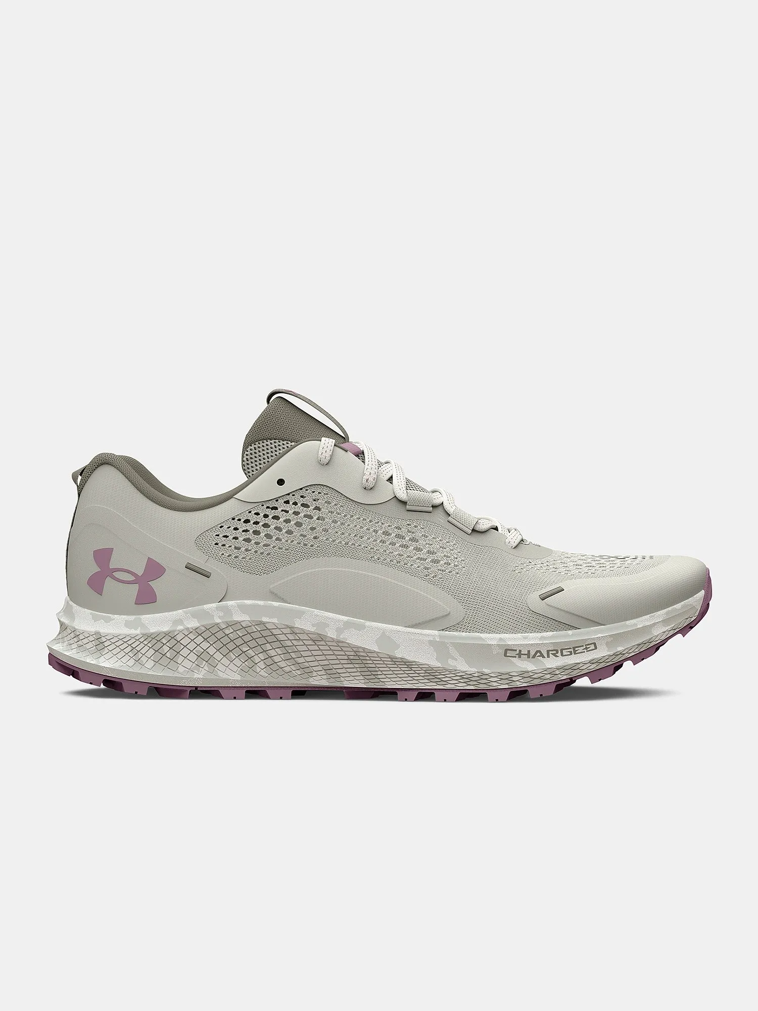 zapatos Under Armour Charged Bandit Trail 2 - Green/Purple - women´s
