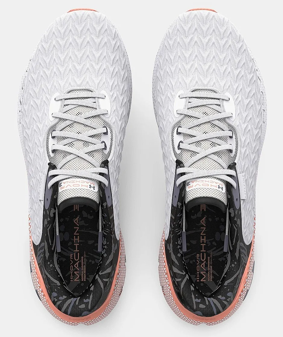 zapatos Under Armour Hovr Machina 3 Clone Run Like A - White/Bubble Peach/Gravel - women´s
