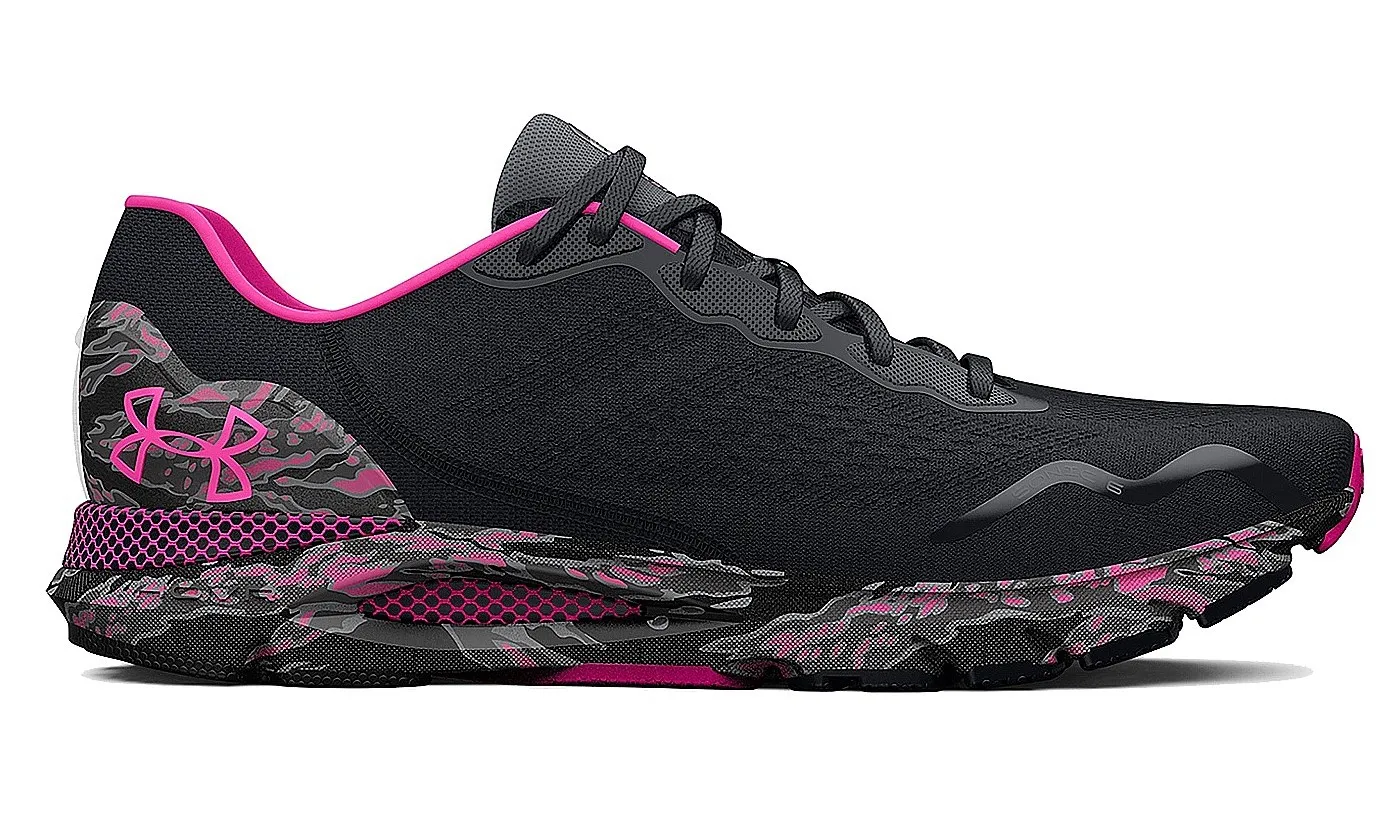 zapatos Under Armour Hovr Sonic 6 Camo - Black/Rebel Pink - women´s