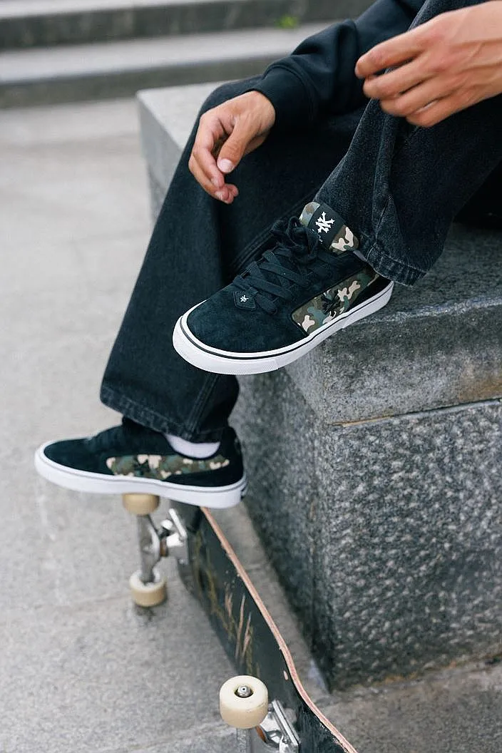 zapatos Zoo York Pyramid - Black/Camo - men´s